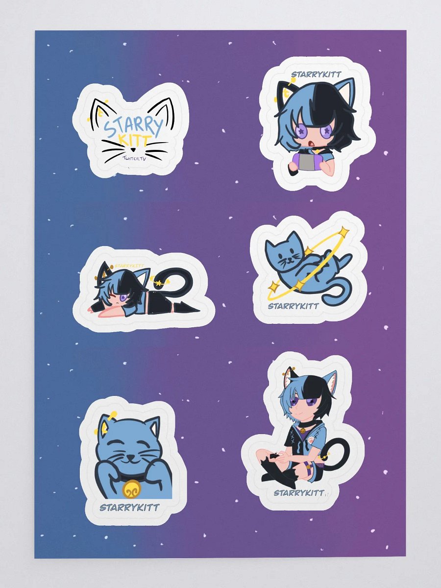 Starrykitt Sticker Sheet product image (3)