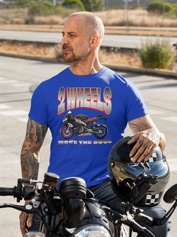 2 Wheels Unisex T-Shirt product image (1)