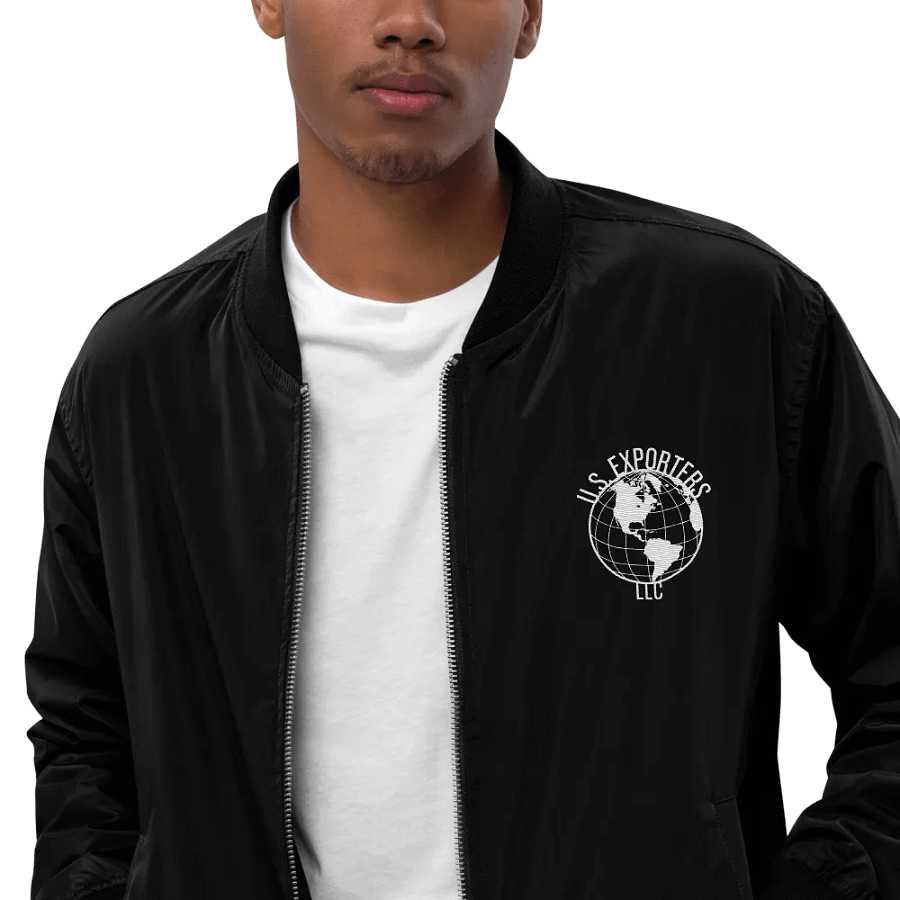 US EXPORTERS BOMBER JACKET BLACK product image (6)