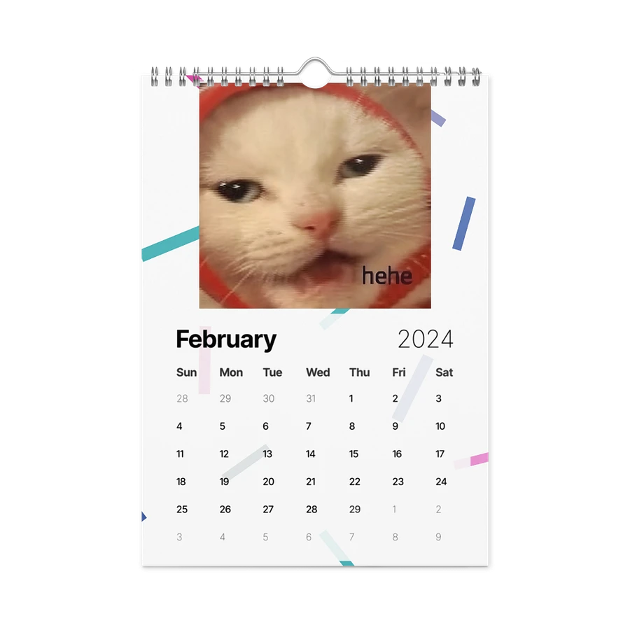 Wall Calendar (2024): Meme Cats product image (7)