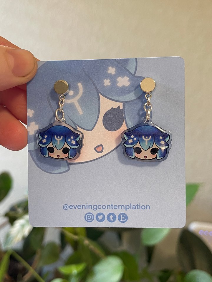 Bao the Whale - Acrylic Earrings product image (1)