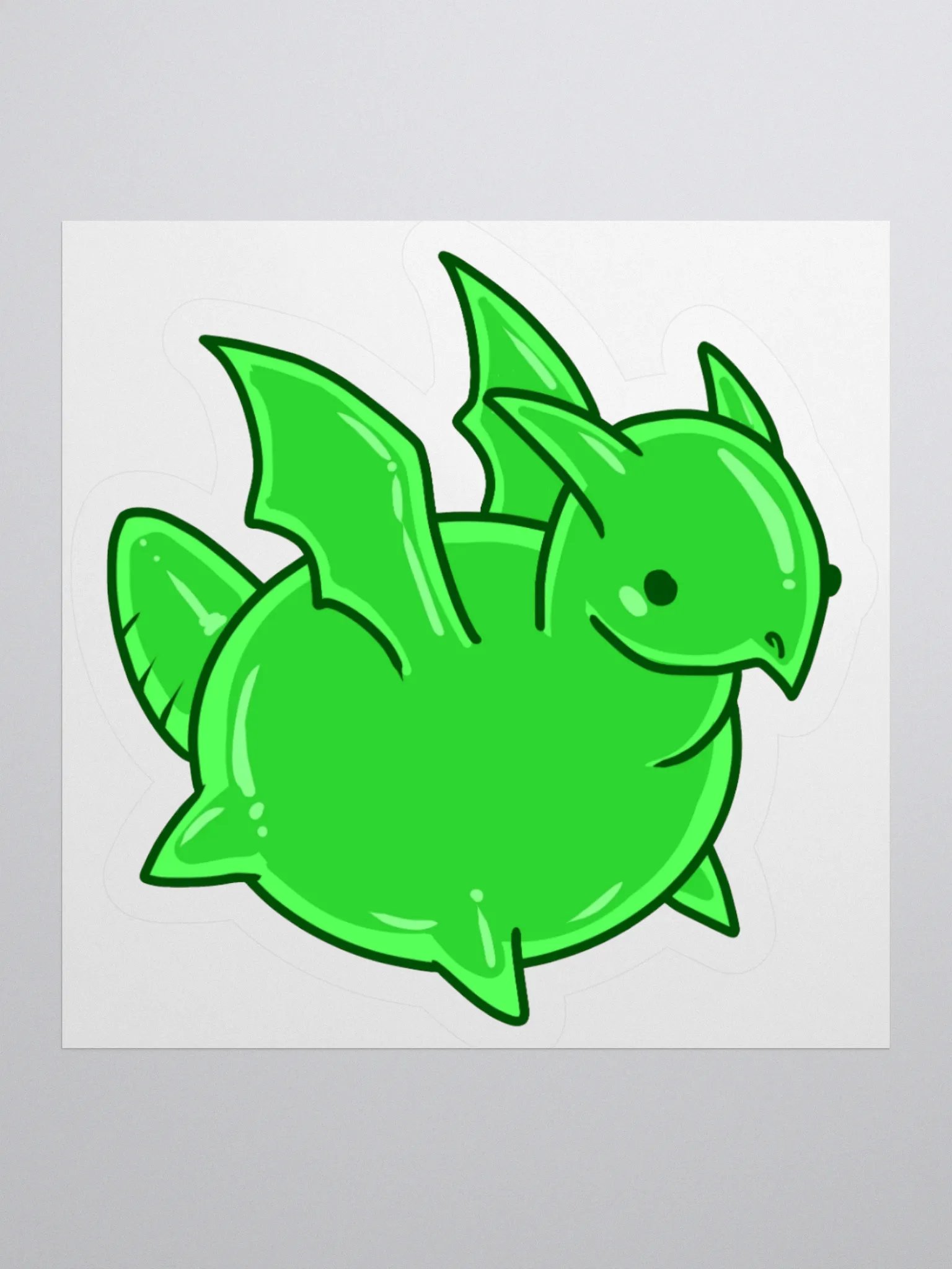 Lil Chonkers - Green (sticker) product image (1)