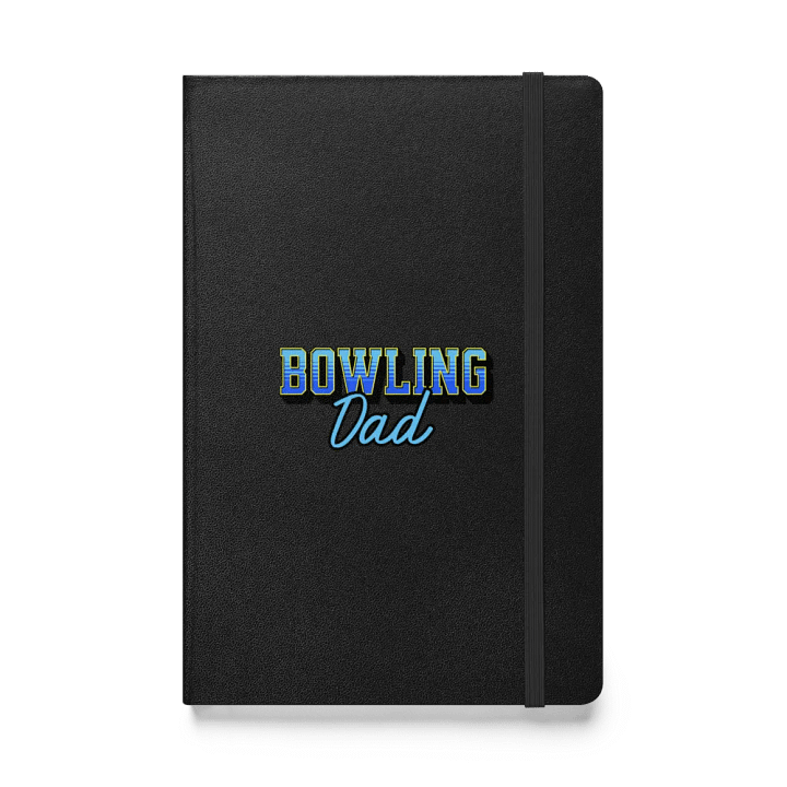 Bowling Dad Hardcover Notebook product image (1)