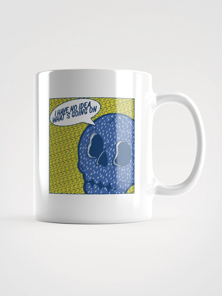 Confused Pop Skull Mug product image (1)
