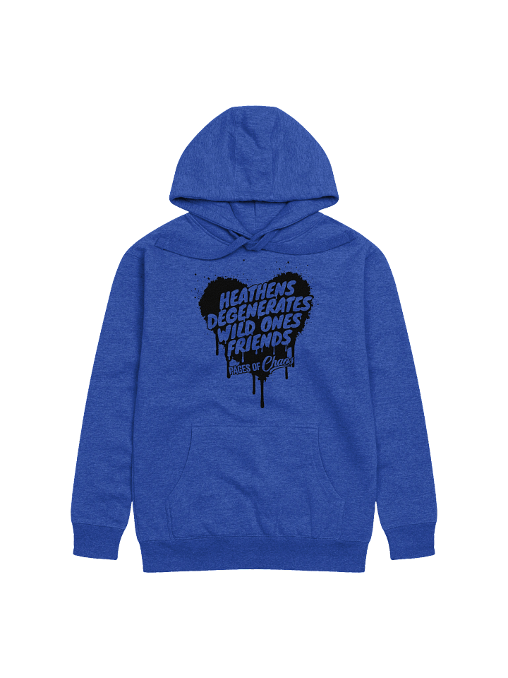 Heathens, Degenerates, Wild Ones, and Friends Hoodie - Black product image (1)