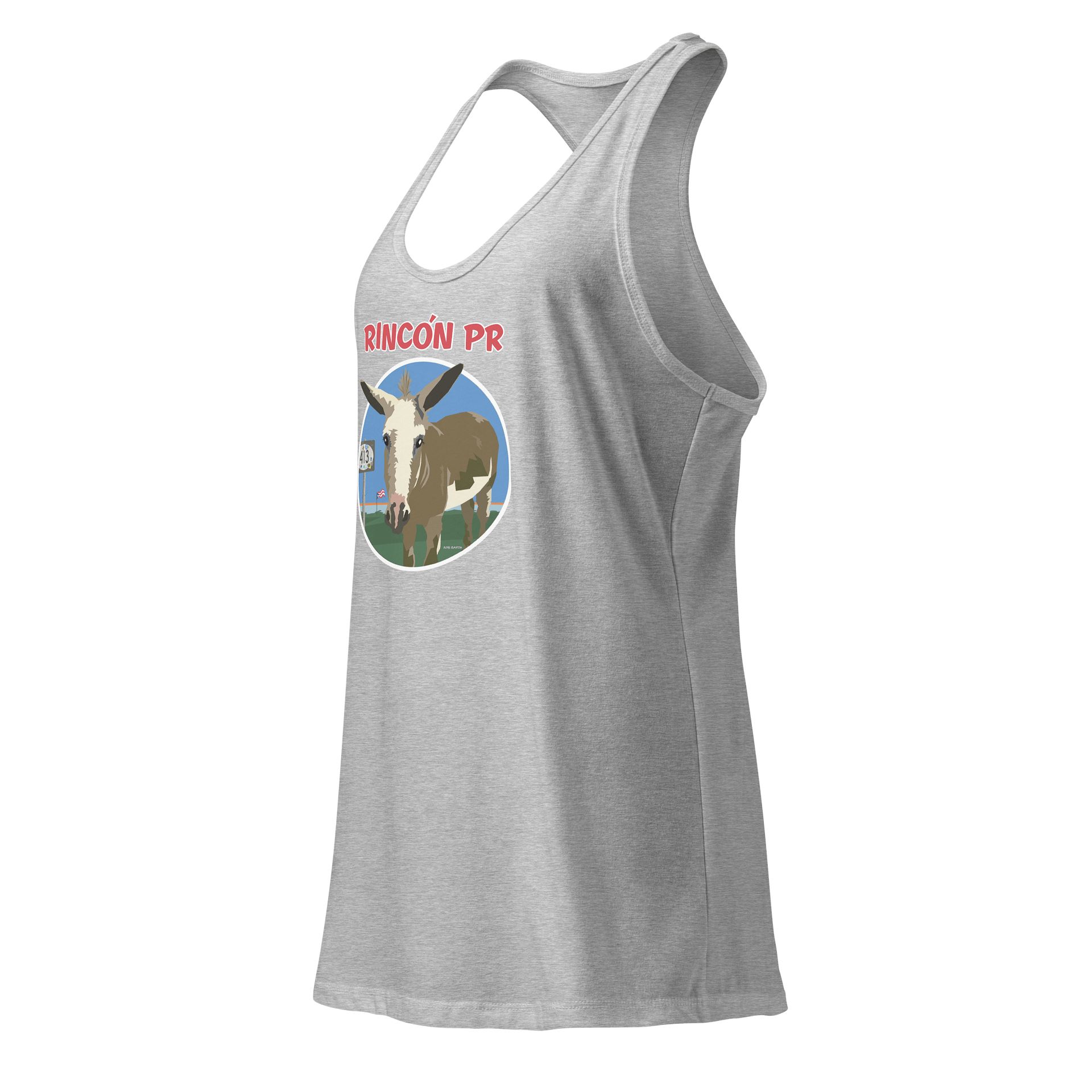 Rincón Donkey Racerback Tank product image (3)