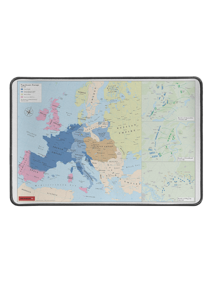 Napoleonic Europe 1809 - Desk Mat product image (1)