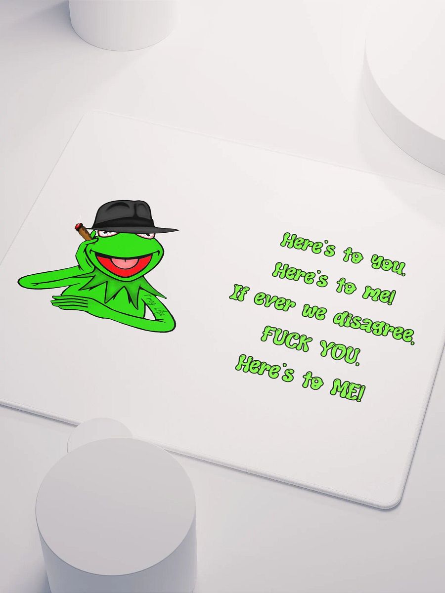 Irreverent Kermit Gaming Mouse Pad product image (6)