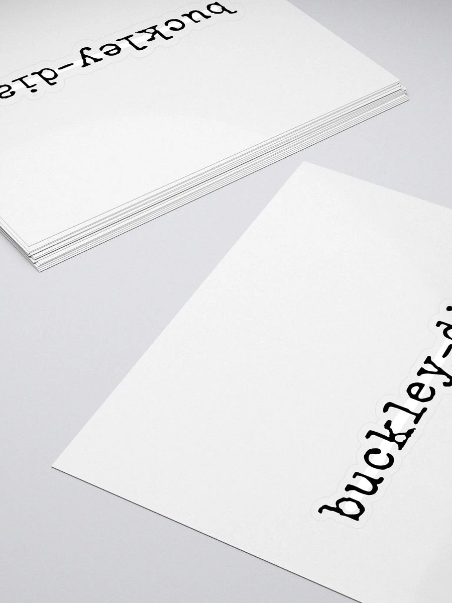 Buckley-Diaz Sticker product image (4)