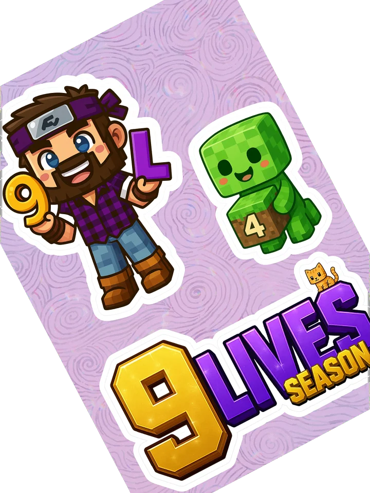 9LS4 AggroNinja89 Sticker Sheet product image (2)