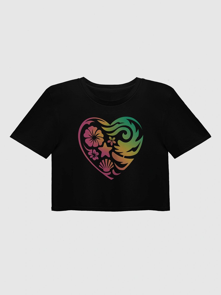 Floral Heartburst Women's Crop Top product image (1)