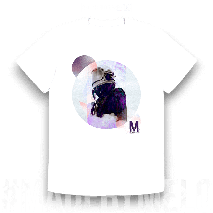 Space Man with a Mission - Basic T-Shirt | #MadeByMELO product image (1)