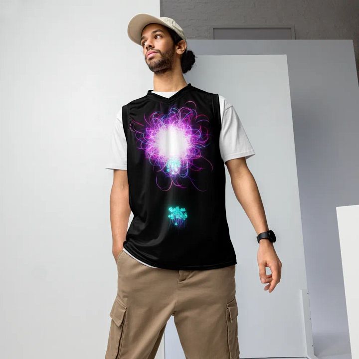Formation of New Life (unisex basketball jersey) product image (2)