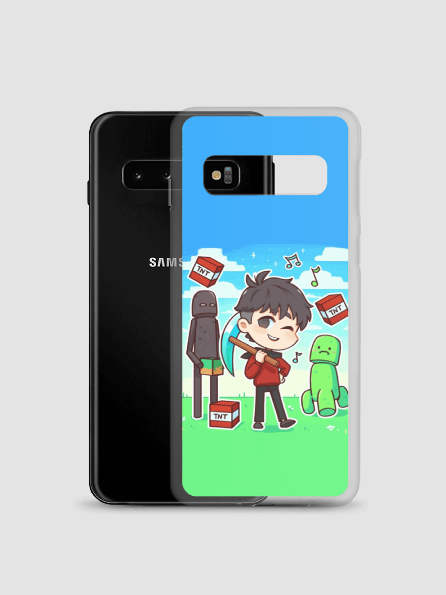 [Minecraft number one] Clear Case for Samsung® product image (2)