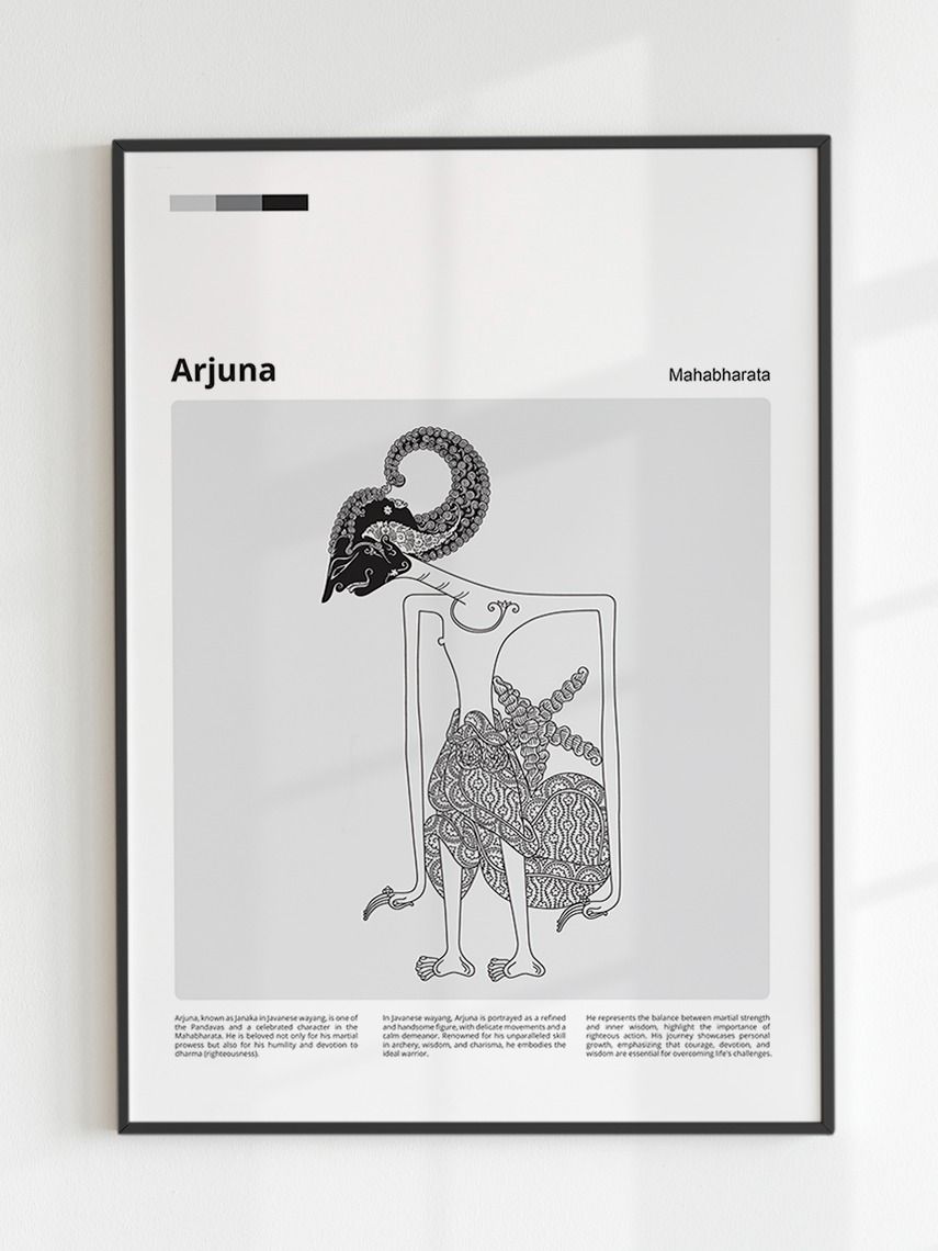 Wayang Arjuna 4 : 5 product image (1)