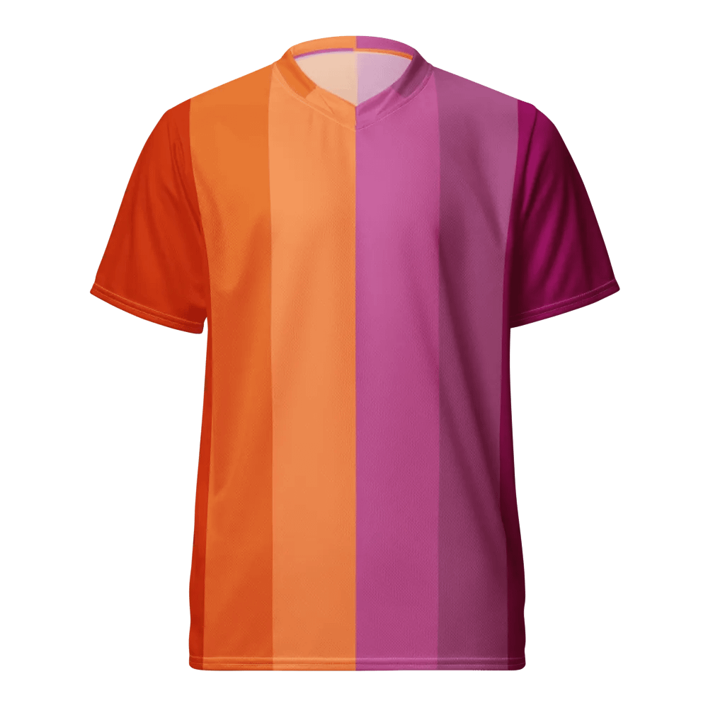 Lesbian Pride Flag - All-Over Print Jersey product image (4)