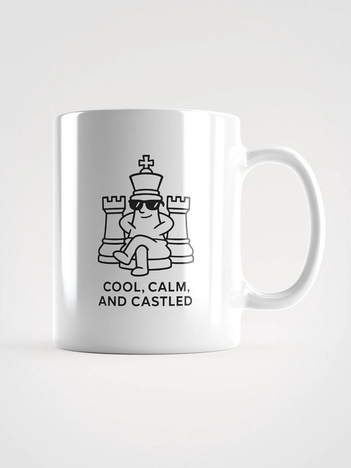 Cool, Calm, and Castled - White Glossy Mug product image (1)