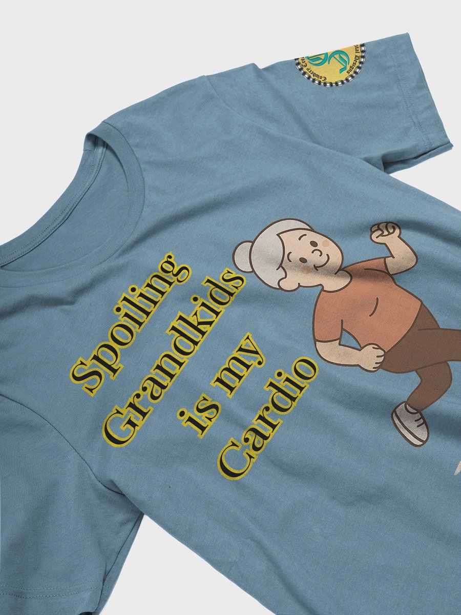 Spoiling Grandkids is my Cardio (Female) Bella+Canvas Supersoft T-Shirt Colors (3) product image (3)