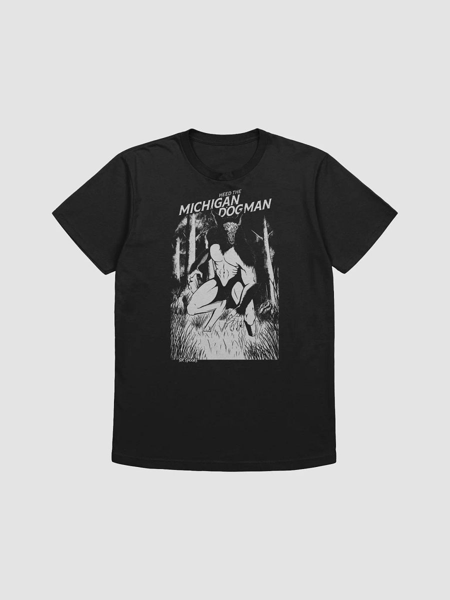 Super Soft T-Shirt - Michigan Dogman B&W product image (1)