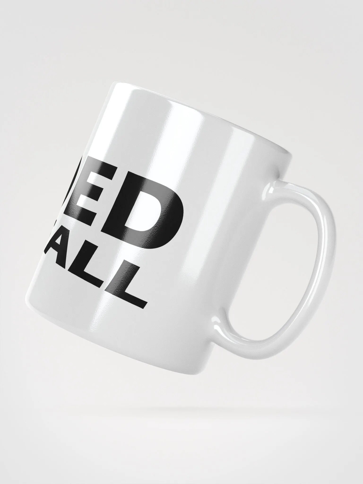 Divided We Fall - Black - White Glossy Mug product image (4)
