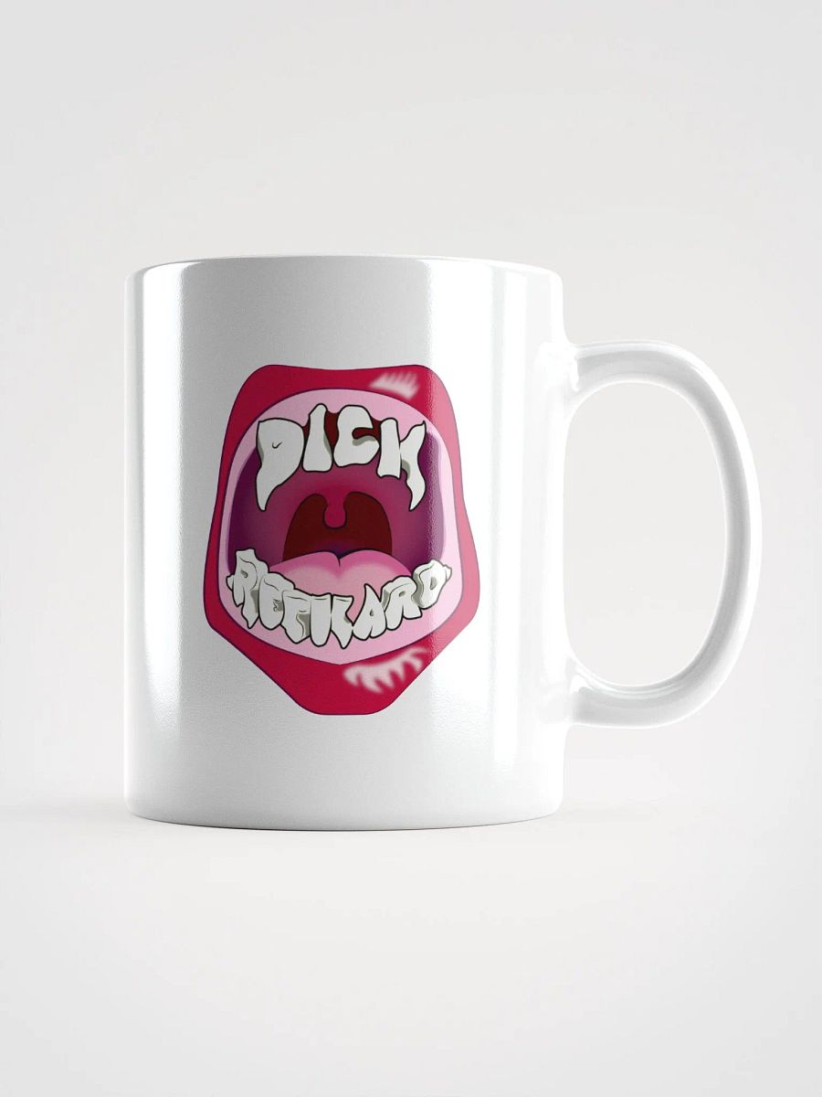 Dick Reckard Teeth Mug || Unisex(?), White, Multiple Sizes product image (5)