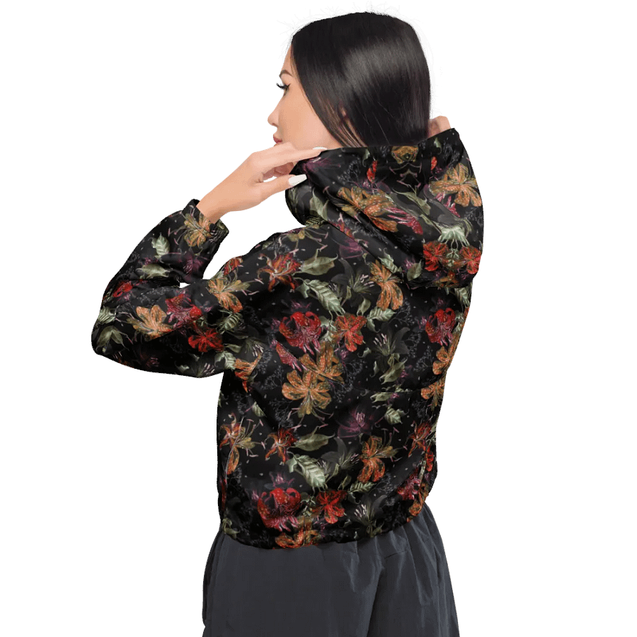 Starry Night | Women's Cropped Windbreaker product image (2)