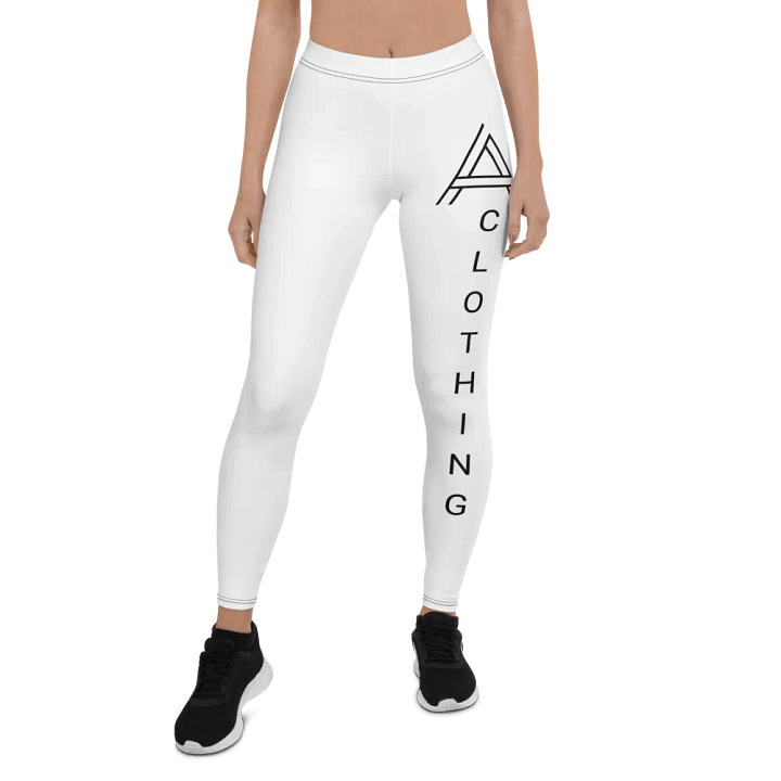 White AJ leggings product image (1)