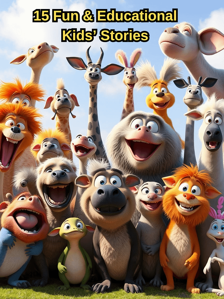 15 Fun & Educational Kids’ Stories: Adventures That Inspire Young Minds product image (1)