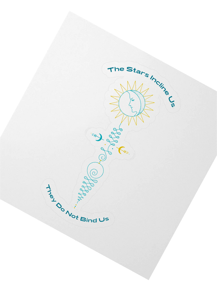 Celestial Embrace Kiss Cut Stickers product image (2)