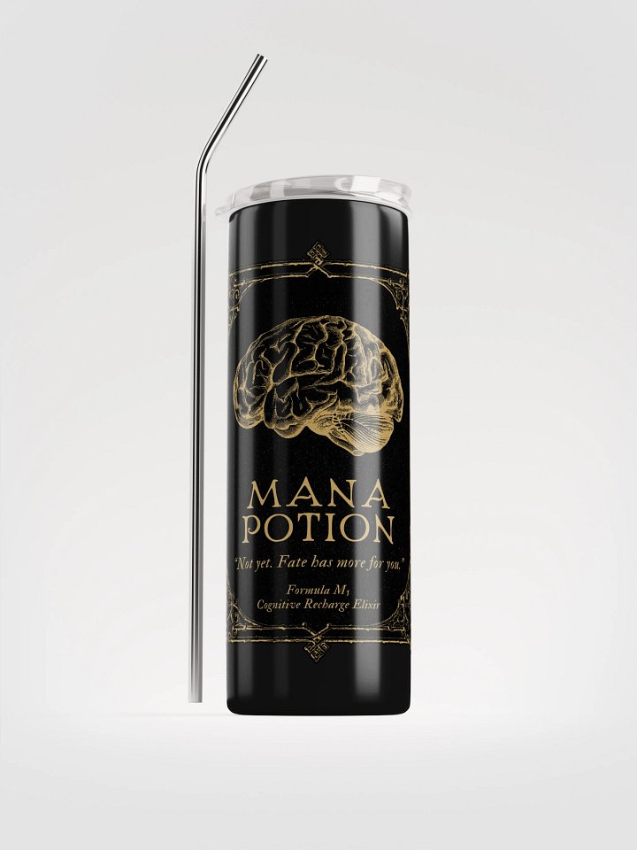 Mana Potion 20oz Tumbler with Straw product image (1)