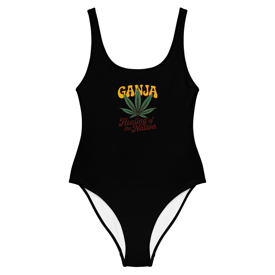 Ganja Leaf All-Over Swimsuit product image (2)