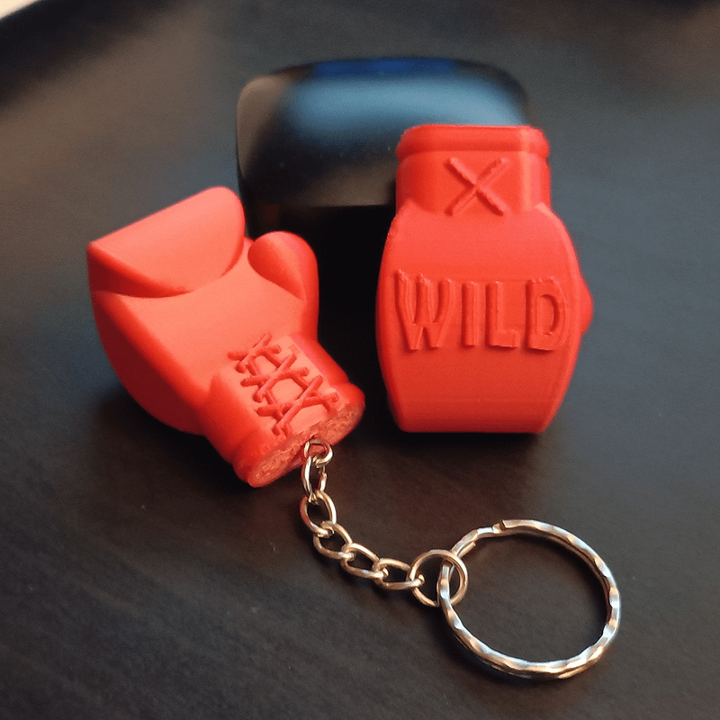 'Fight Club' Wild Keyring