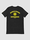 WolfeyVGC World Champ Black Shirt - Yellow product image (1)