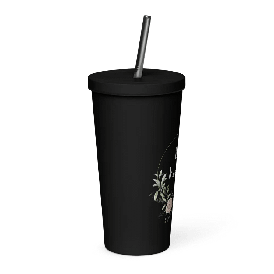 Floral Stainless Steel Thermal Tumbler product image (7)