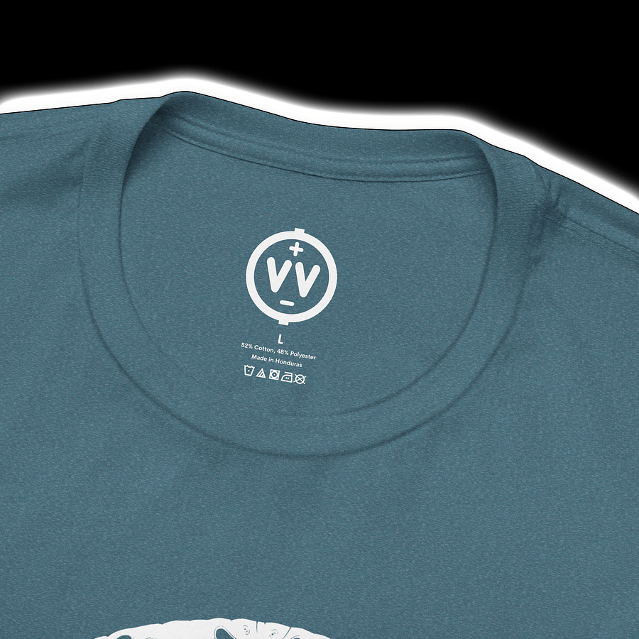 Modular Synth Musician T-Shirt - Harmony From Chaos (Cymatics Sound Designer) WHITE PRINT product image (2)