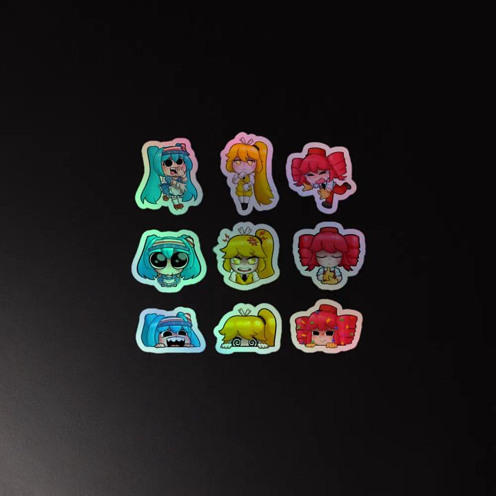 Ebaka Mesmerizer Holo Sticker Sheet product image (2)
