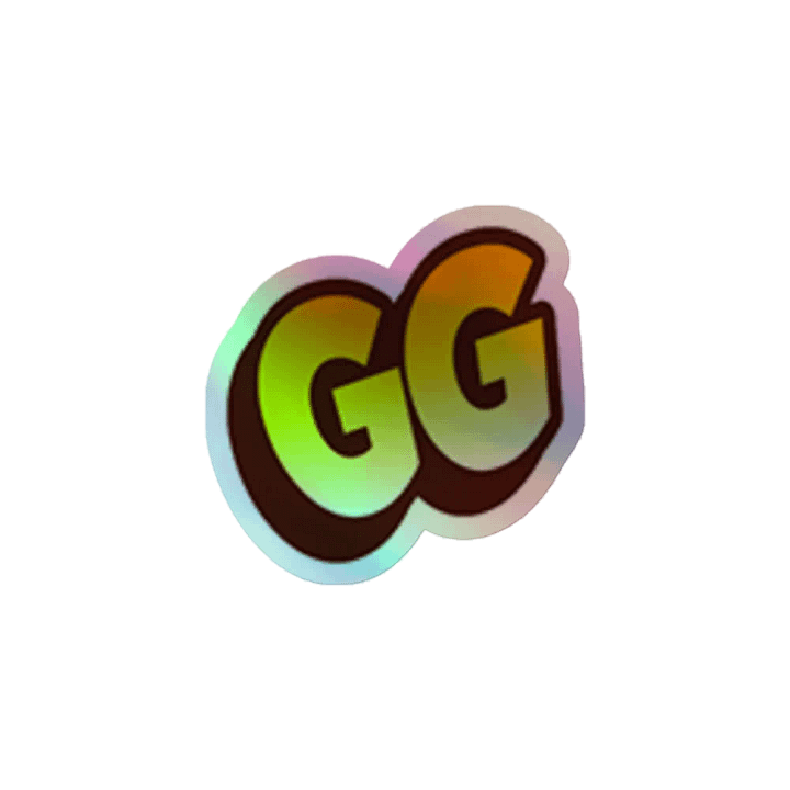 GG Holographic Sticker product image (1)