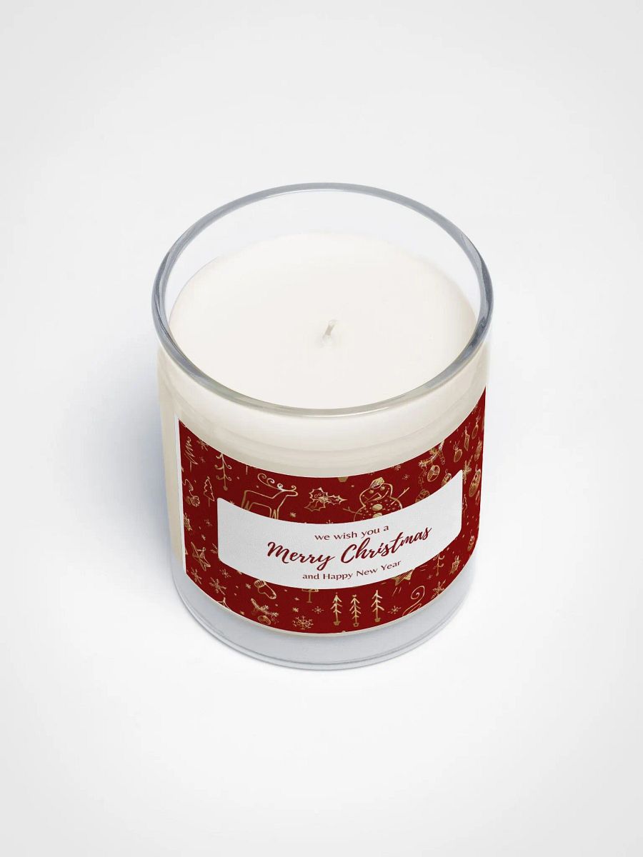 Merry Christmas Soy Wax Candle product image (3)
