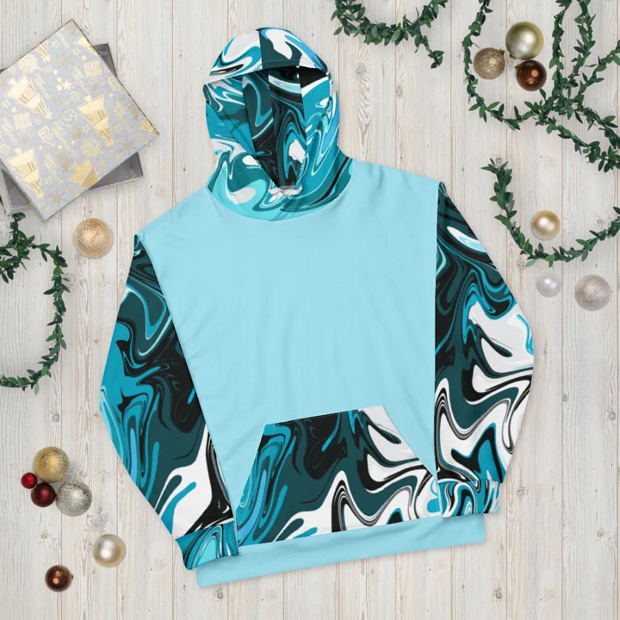 Blue Swirl Hoodie product image (12)