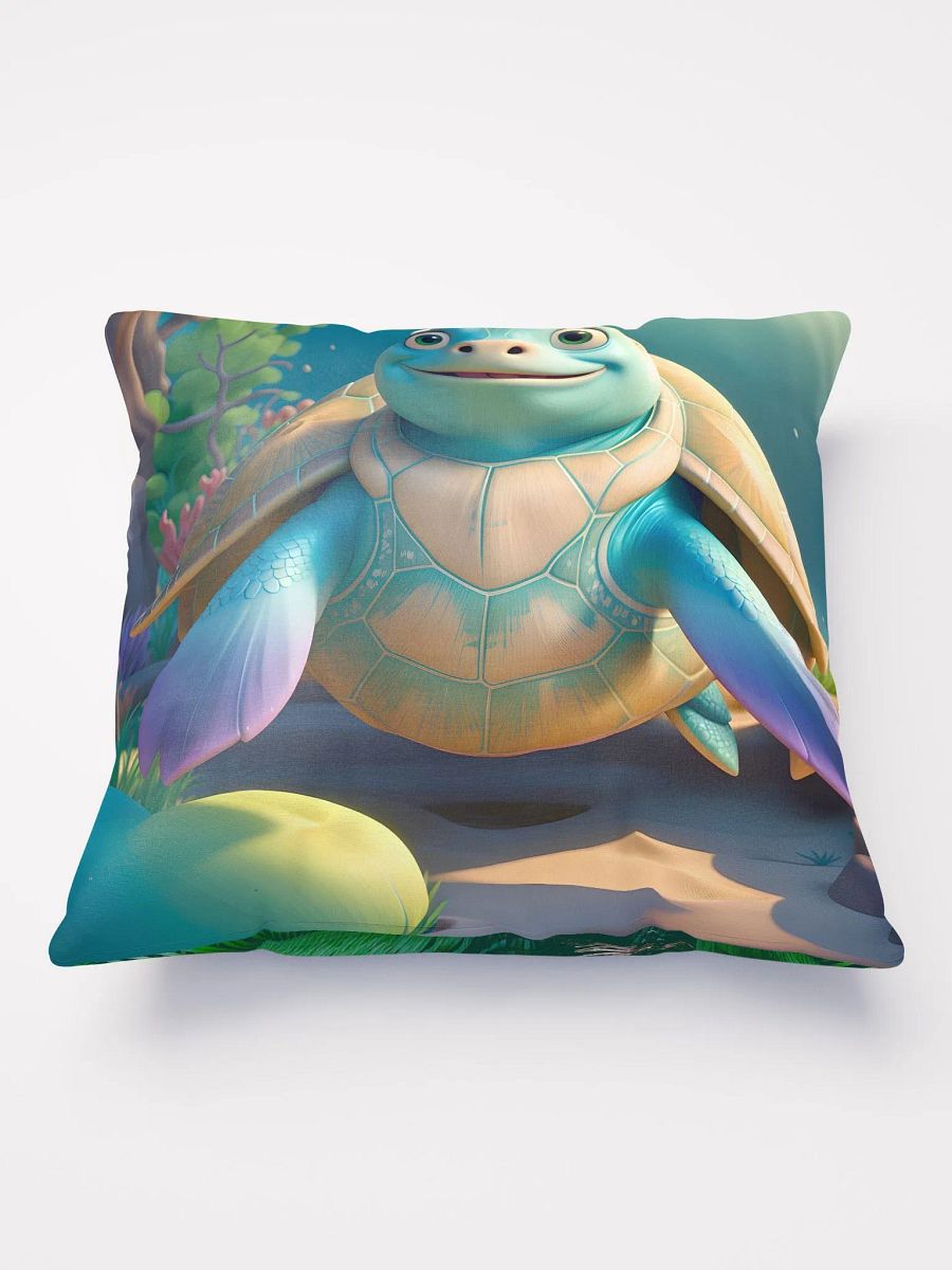 Endangered Species - Mexico - Sea Turtle All-Over Print Pillow product image (5)