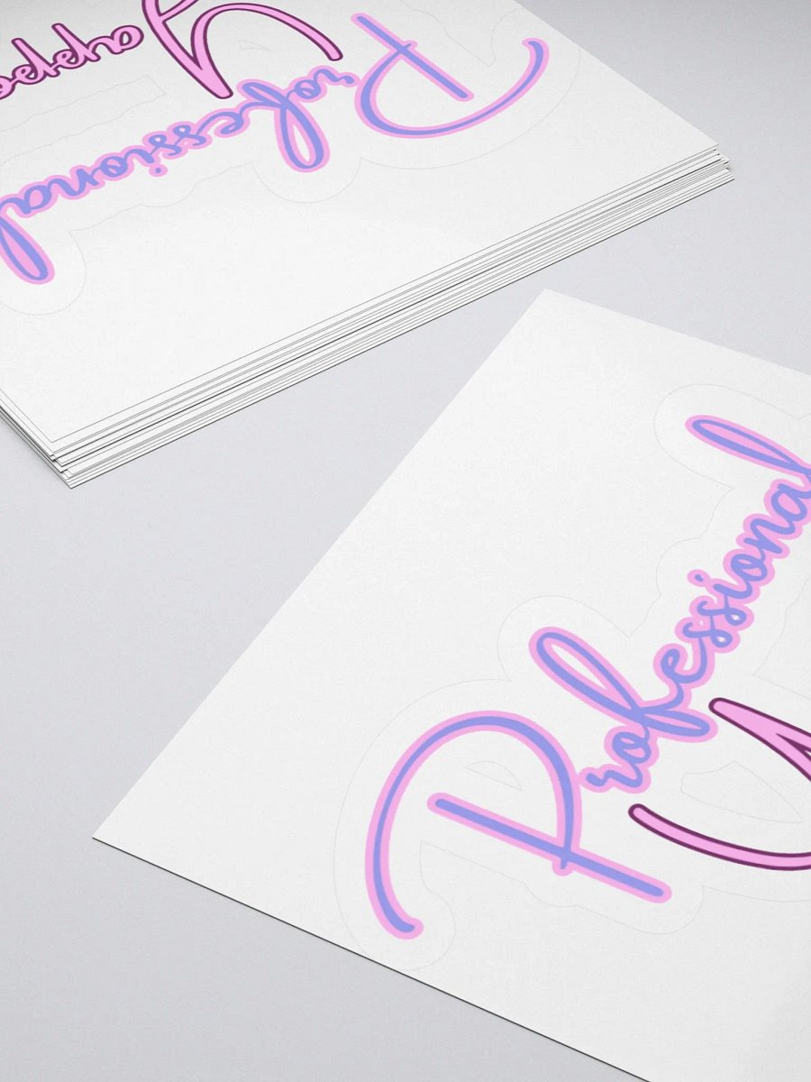 Professional Yapper Sticker product image (4)