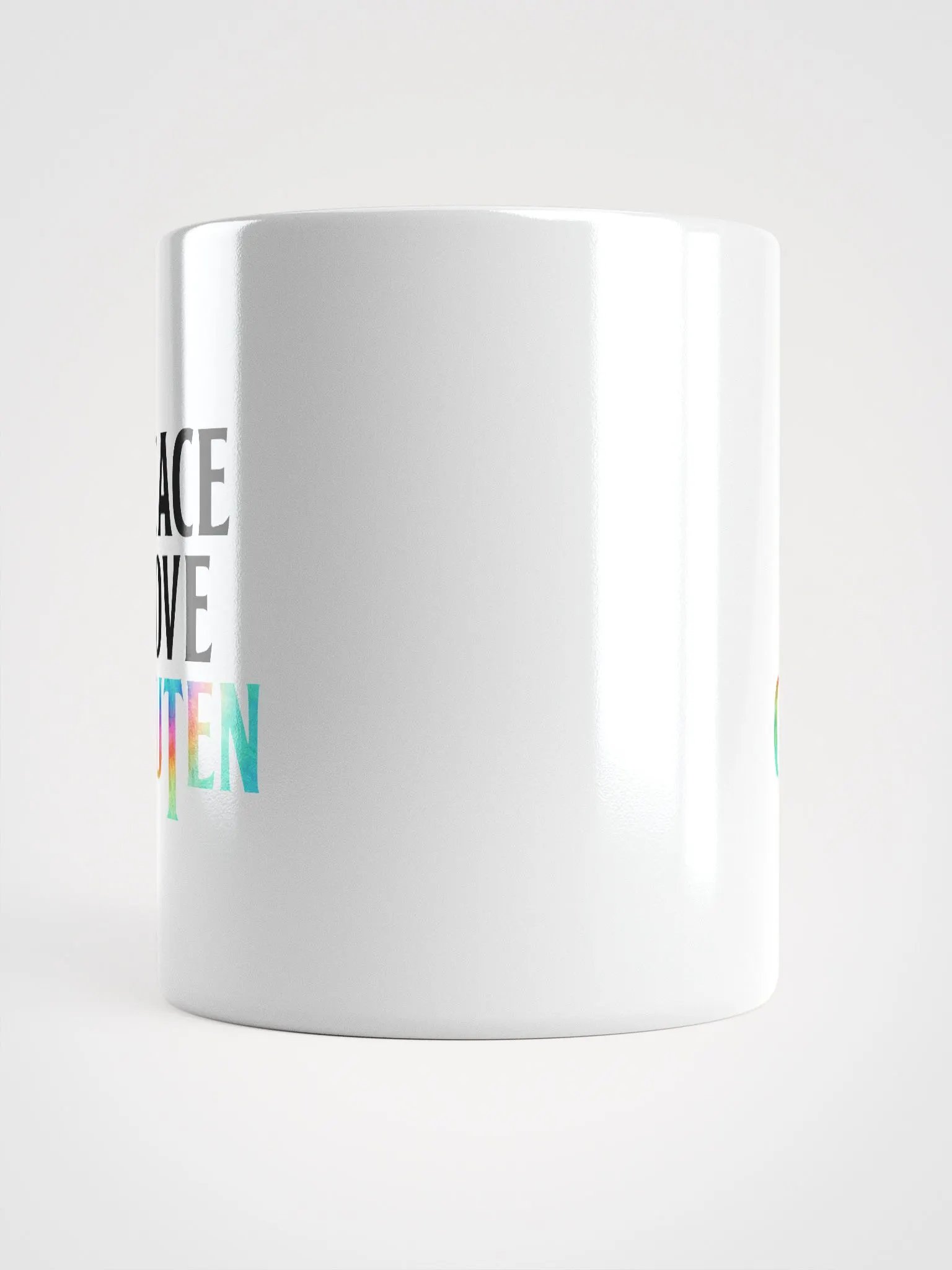 Peace Love Gluten Ceramic Mug product image (5)