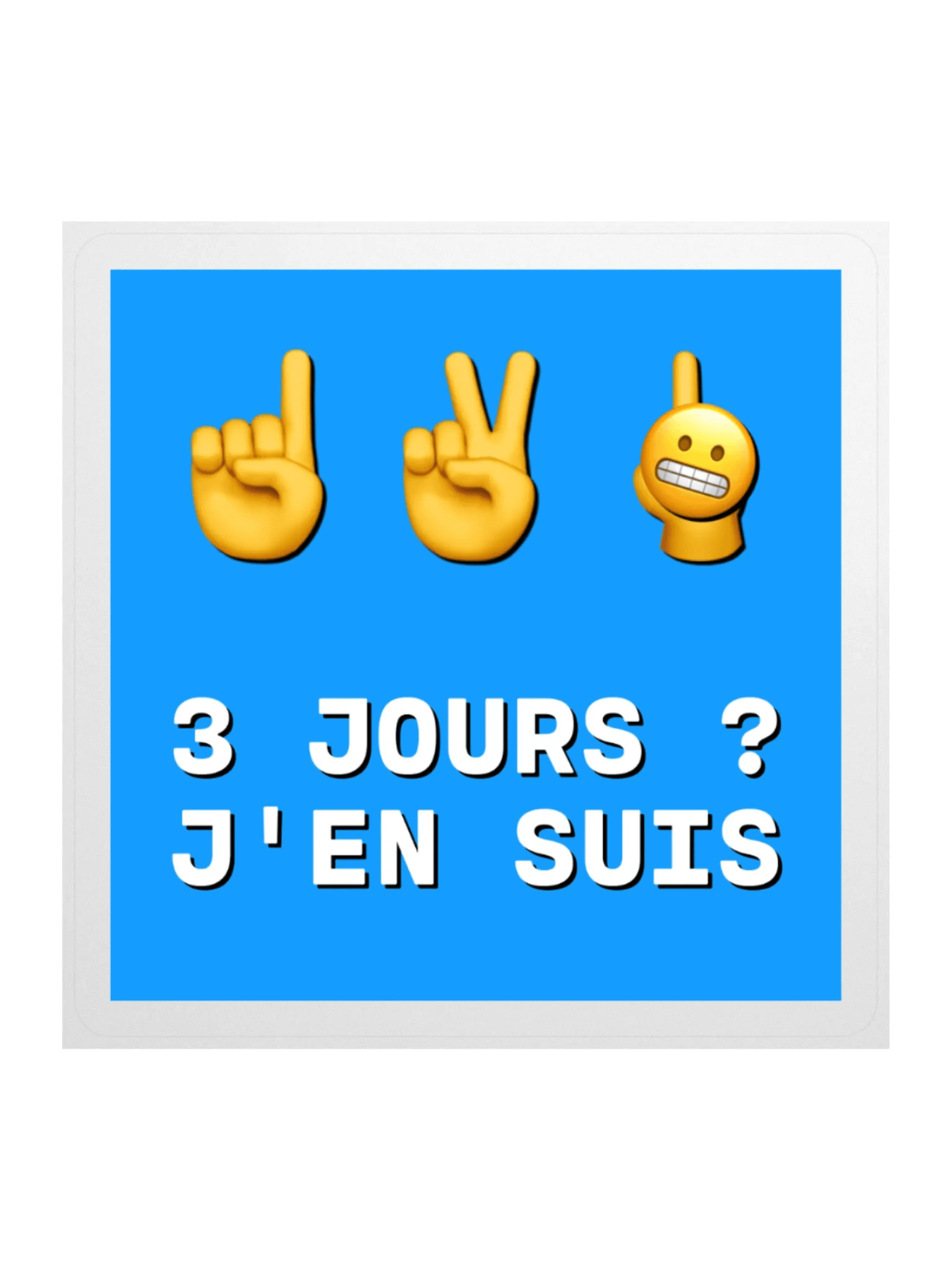 3 jours dans la douleur • Grimacing Censored Edition product image (1)