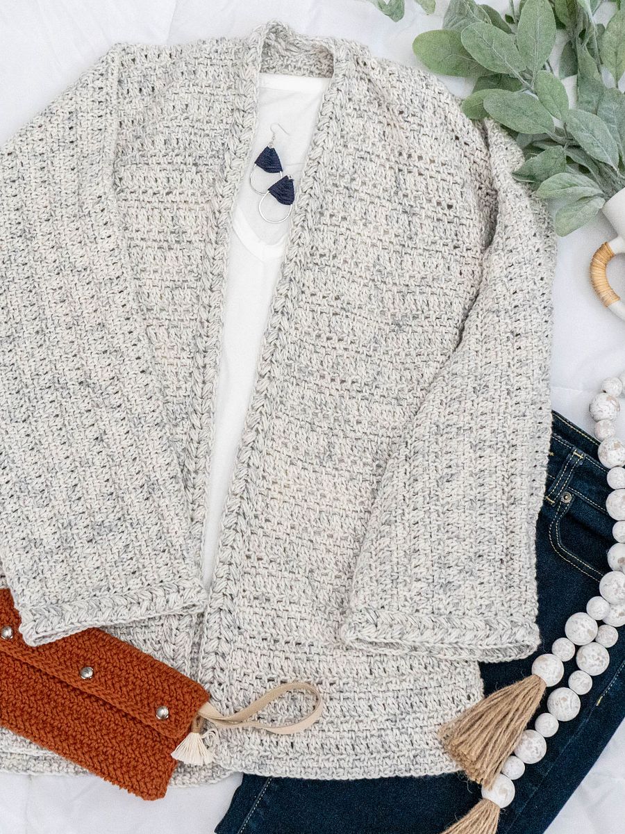 Get Comfy Crochet Cardigan Pattern product image (4)