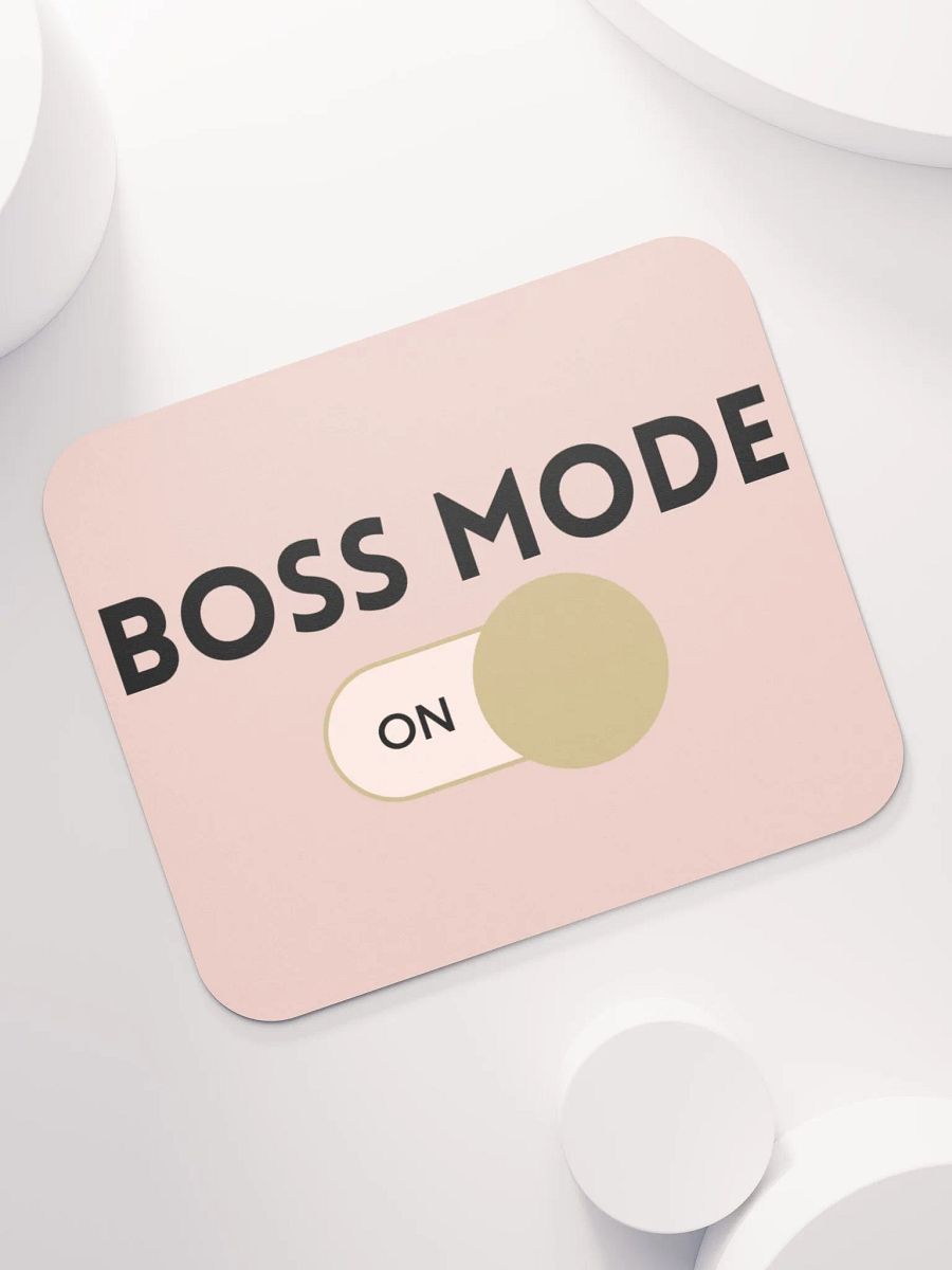 Boss Mode Mouse Pad - Pink product image (7)