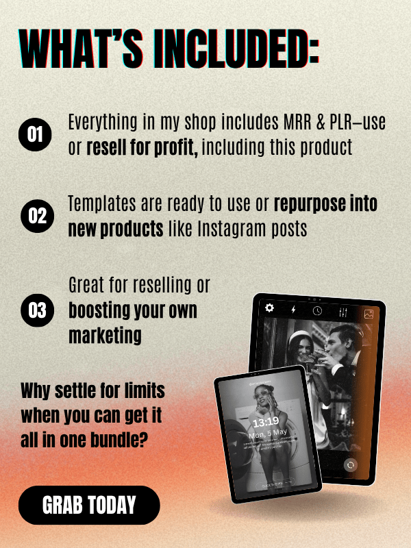 MRR/PLR Pinterest Templates for Coaching product image (6)