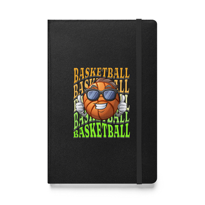 Thumbs Up Basketball Smiling Hoops Hardcover Journal product image (1)
