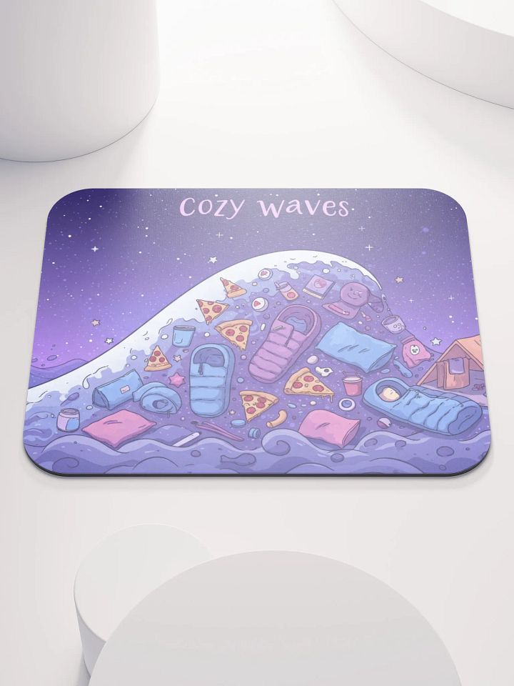 Cozy Waves Mouse Pad product image (1)