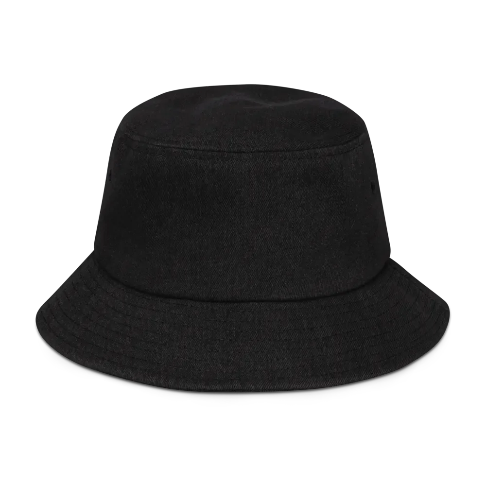 Hovercart Denim Bucket Hat - Show your Support with Style - Headwear - 100% Cotton product image (2)