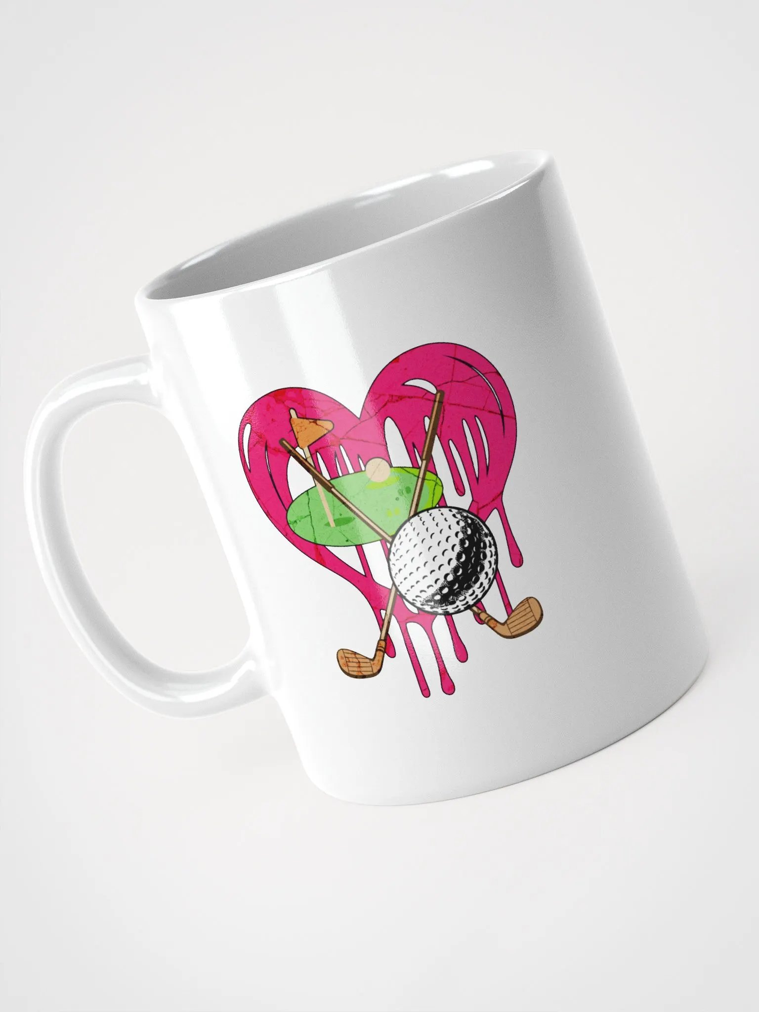 Heart Golf Love Mug product image (2)